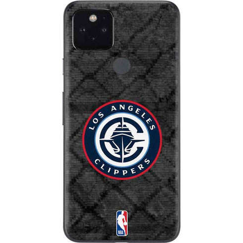 NBA Los Angeles Clippers Black Rust Google Pixel 5 Skin